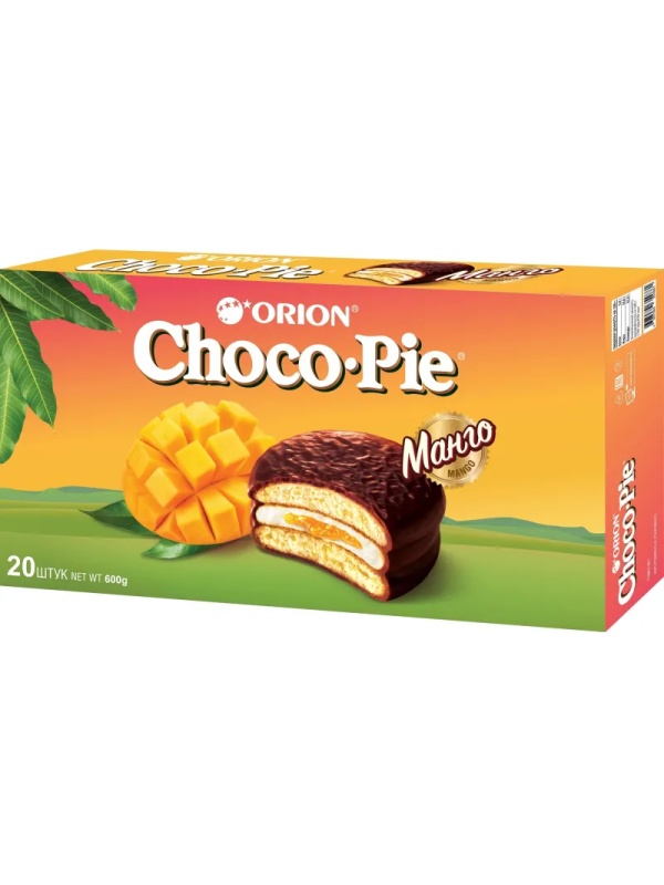 Пирожное Choco Pie Mango манго, 600г