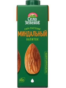 Напиток растительный Село Зелёное Миндаль 1,8% у/п  TBA 1л