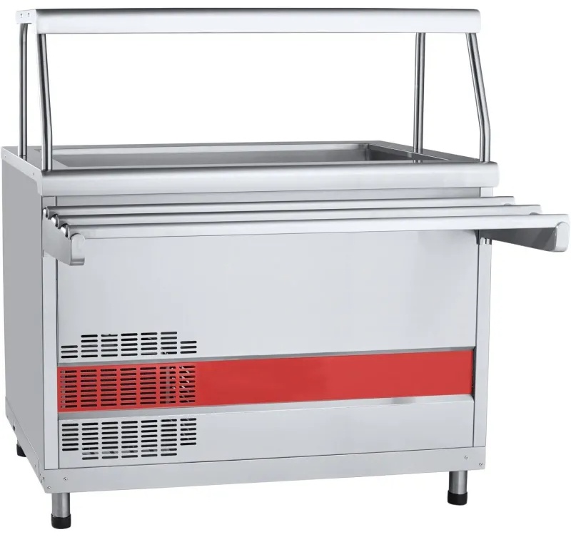 Прилавок холодильный Abat ПВВ(Н)-70КМ-02-НШ, вся нерж