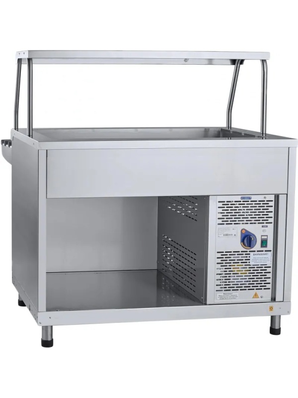 Прилавок холодильный Abat ПВВ(Н)-70КМ-02-НШ, вся нерж