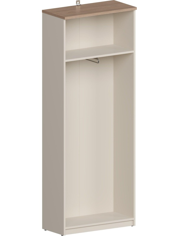 Гардероб Комус Мебель Easy One каркас Г370 Вяз Шв/Кшм (250314)