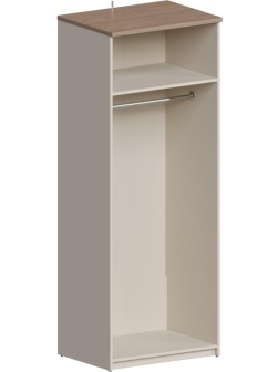 Гардероб Комус Мебель Easy One каркас Г580 Вяз Шв/Кшм (250315)