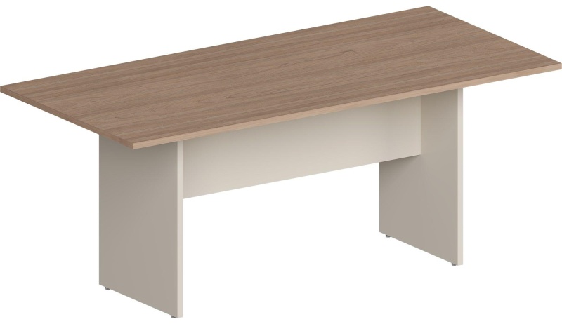 Стол д/переговор Комус Мебель Easy One 1800х850 Вяз Шв/Кшм (250470)