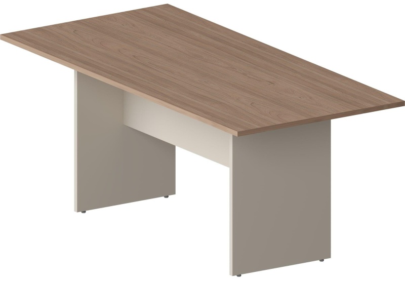 Стол д/переговор Комус Мебель Easy One 1800х850 Вяз Шв/Кшм (250470)
