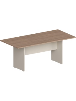 Стол д/переговор Комус Мебель Easy One 1800х850 Вяз Шв/Кшм (250470)