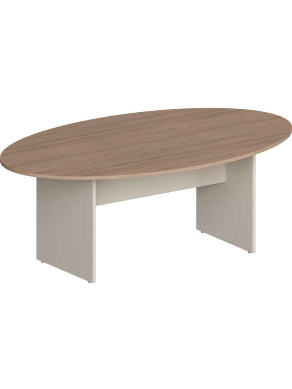 Стол д/переговор Комус Мебель Easy One 2000х1200 Вяз Шв/Кшм (250475)