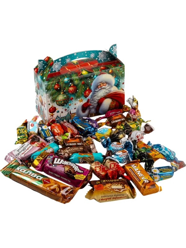 Новогодний сладкий подарок 'Сладкая зима' 500 грамм, А25108