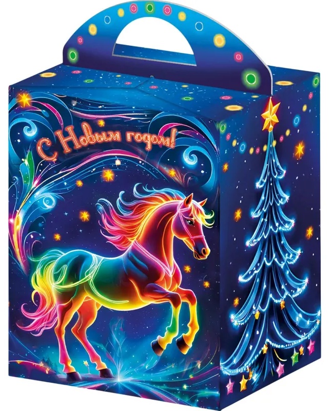 Новогодний сладкий подарок 'Северное сияние' 1000 грамм, А25120