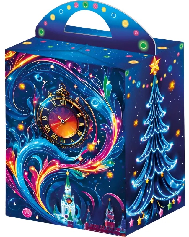 Новогодний сладкий подарок 'Северное сияние' 1000 грамм, А25120