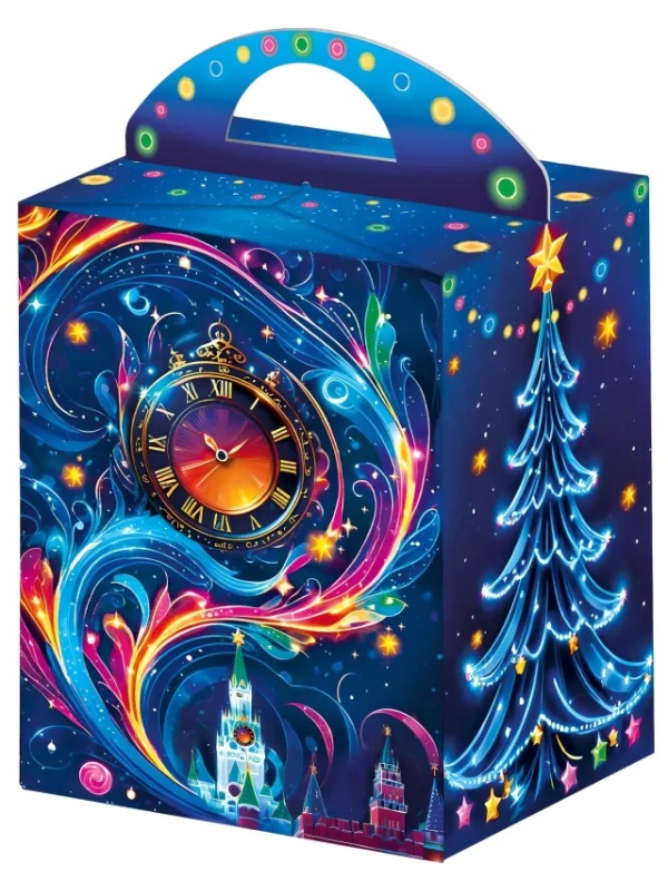 Новогодний сладкий подарок 'Северное сияние' 1000 грамм, А25120