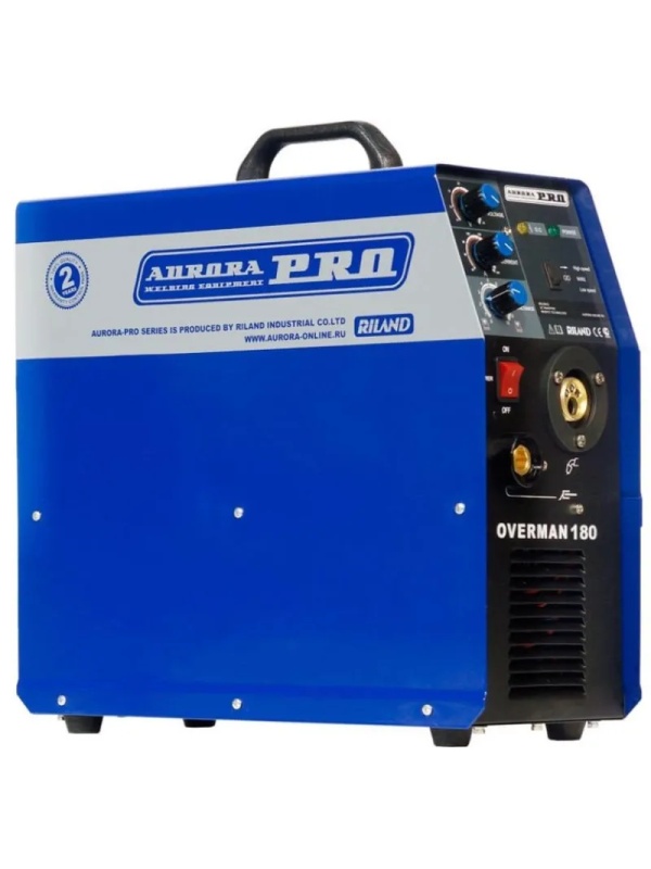 Сварочный полуавтомат инвертор MIG-MAG AURORA Pro OVERMAN 180 Mosfet(10041)