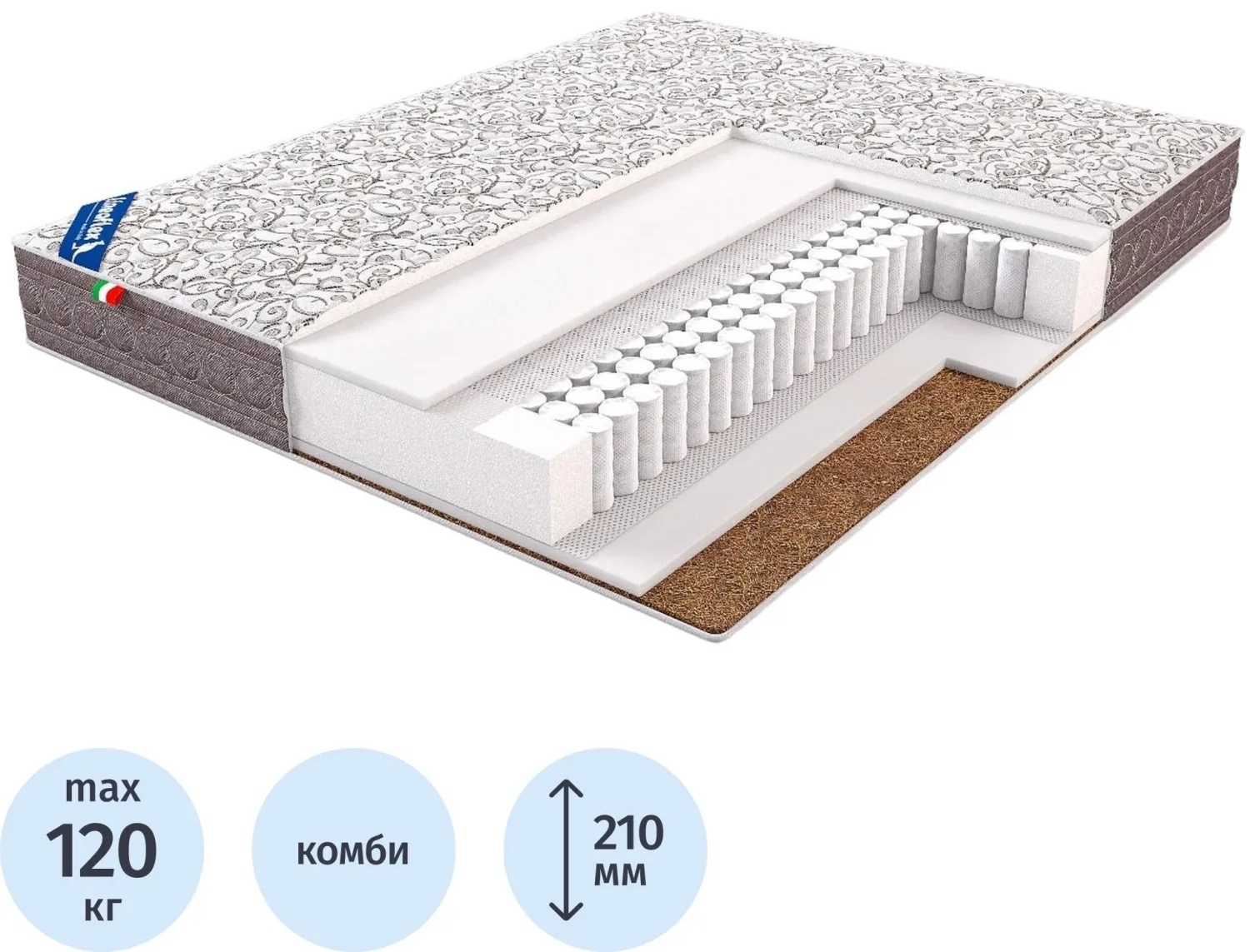 Матрас LF Саурис roll 1600x2000