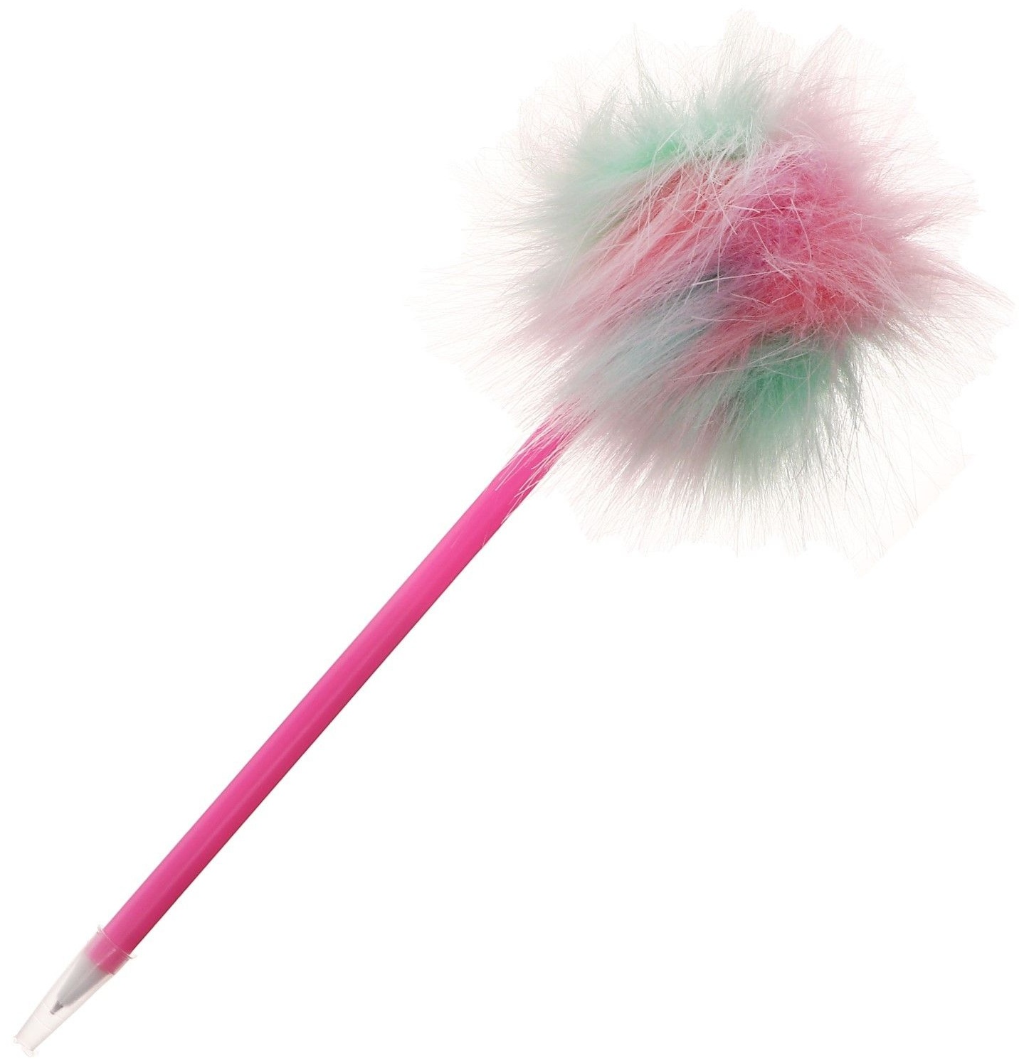 Ручка шариковая-прикол Calligrata  Барби , шар разноцветный