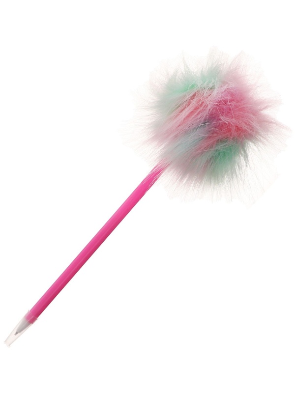 Ручка шариковая-прикол Calligrata  Барби , шар разноцветный