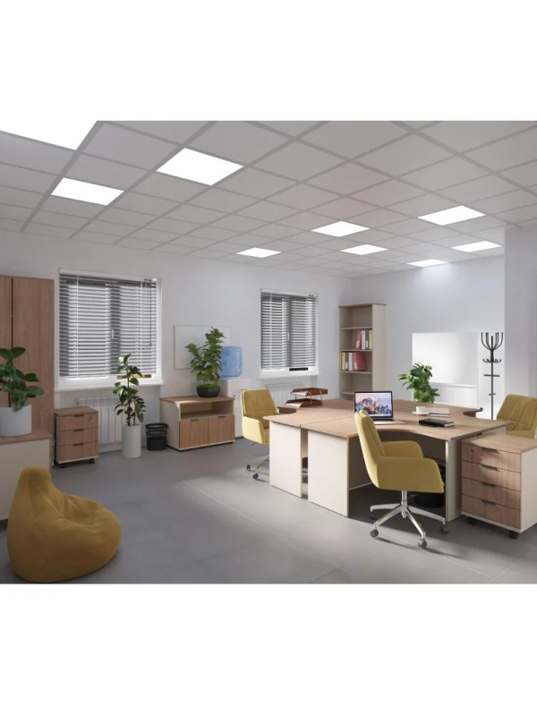 Тумба приставная Комус Мебель Easy One Вяз Шв/Кшм (250319)