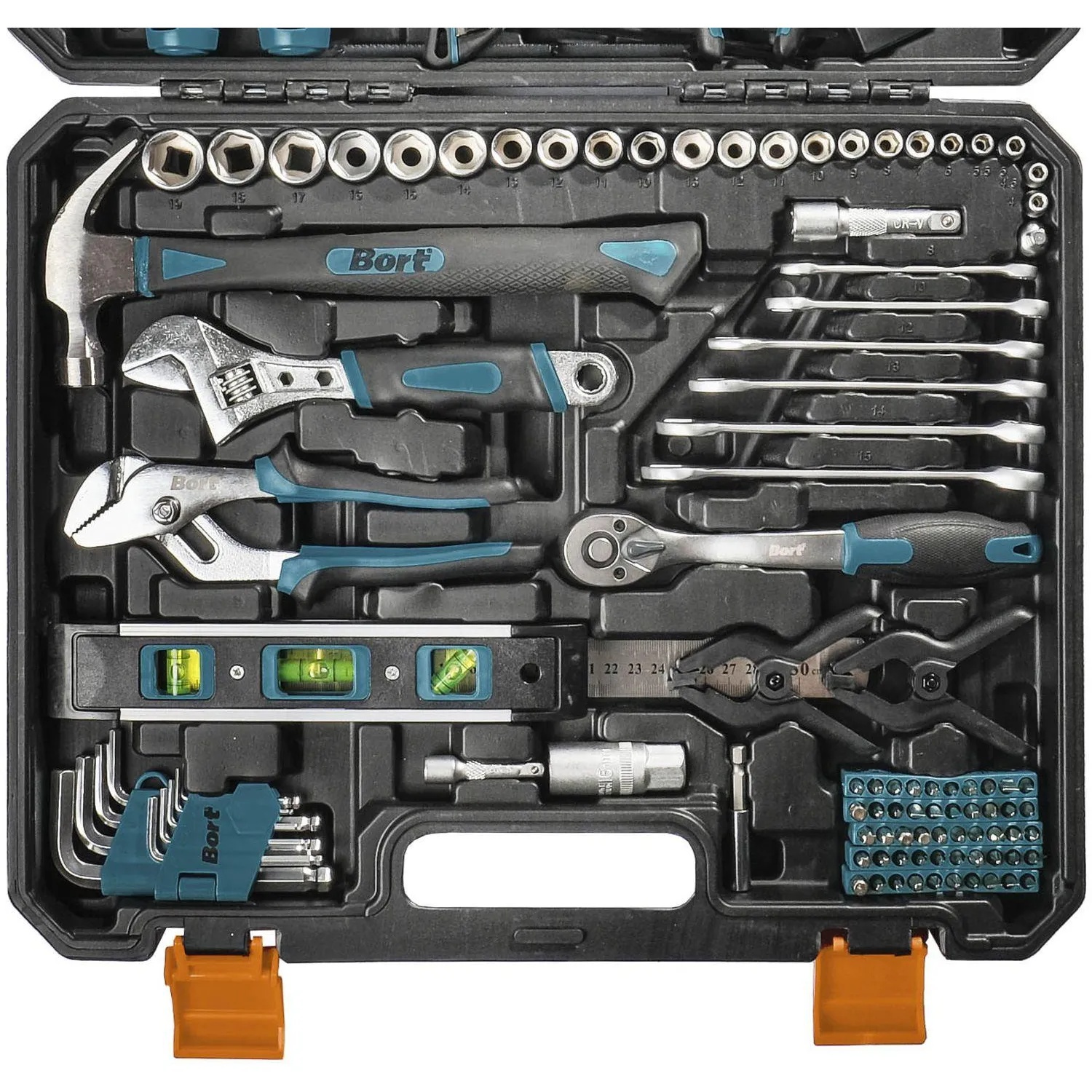 Набор инструмента ручного Bort BTK-210 (93418668)