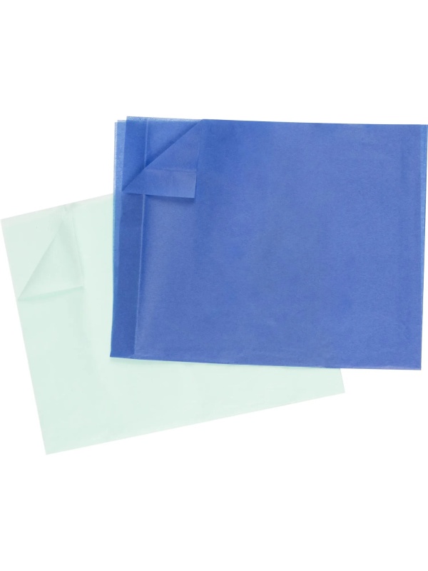 Бумага Тишью  10 листов/наб, синий / мятный 2-144/02