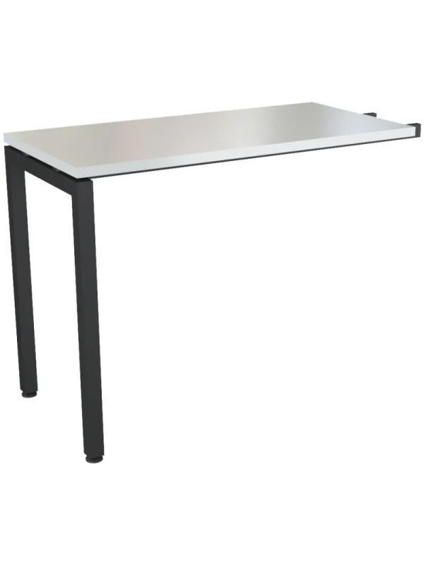 Приставка MO_STEEL к столу рабочая 11700 белый/антрацит Ш1000