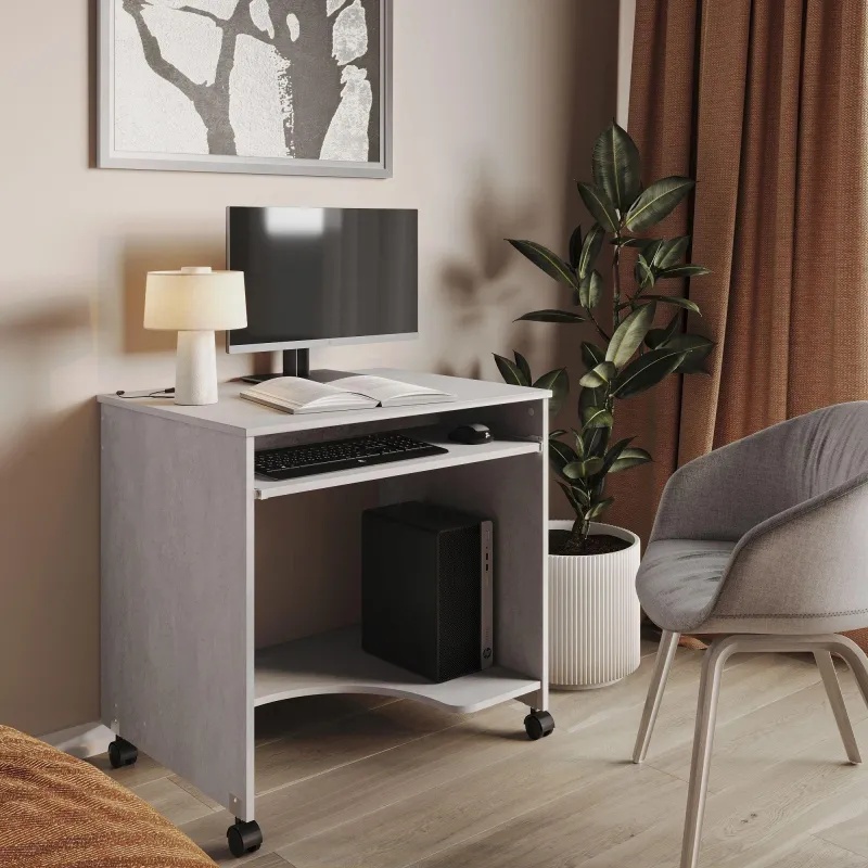 Стол компьютерный Сокол КСТ-15 Бетон