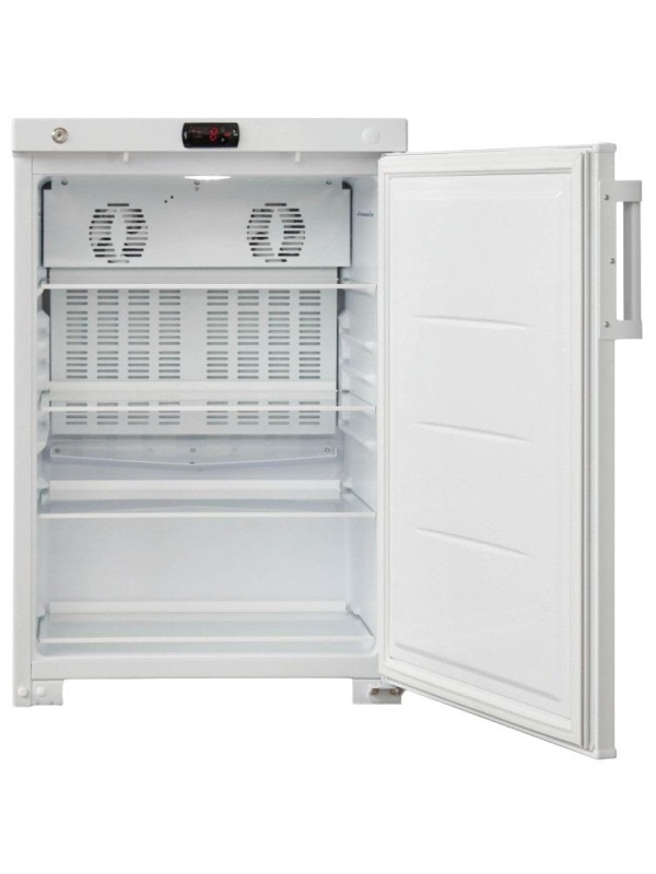 Холодильник фарм Бирюса Б-150K-G мет дверь полки стекл.-4 шт (150л)