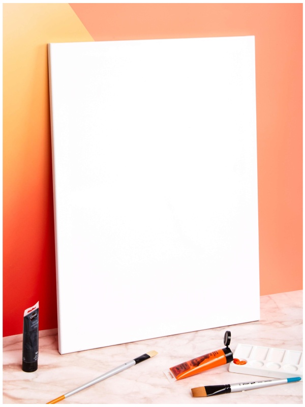 Холст на подрамнике Комус Арт 50х70см, 100% хлопок, мелкое зерно, 280 г/м2