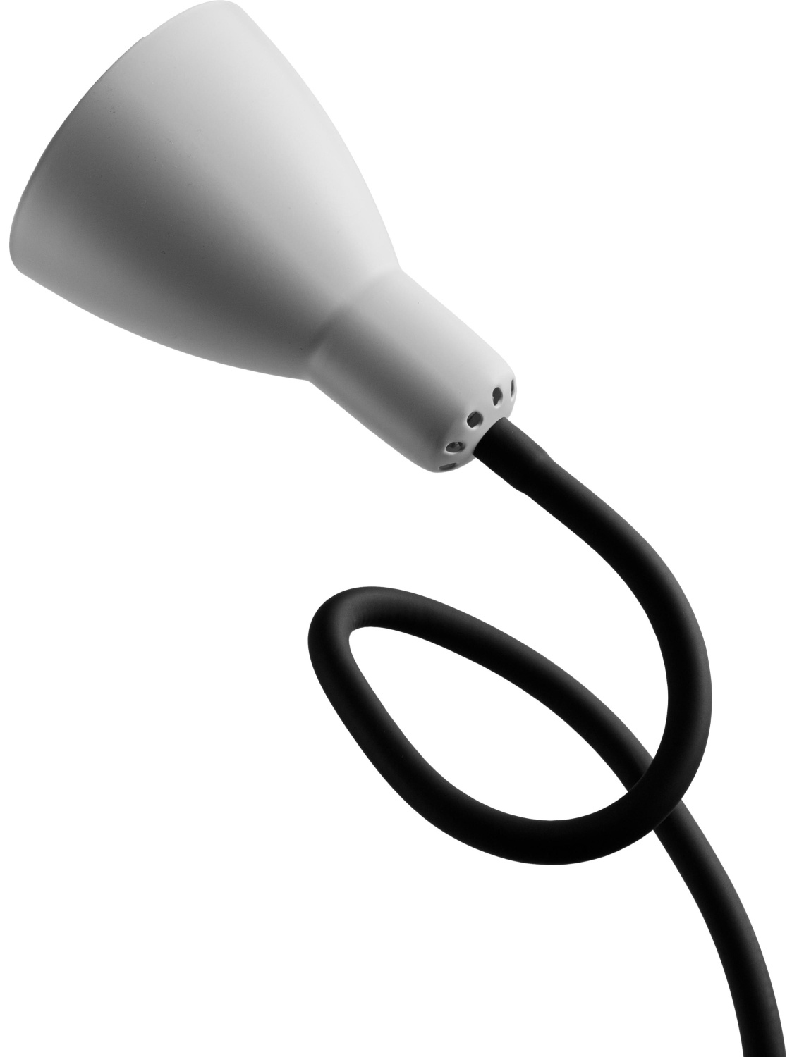 Светильник KD-438 C01 бел. струбцина, Е27, 40 Вт, металл