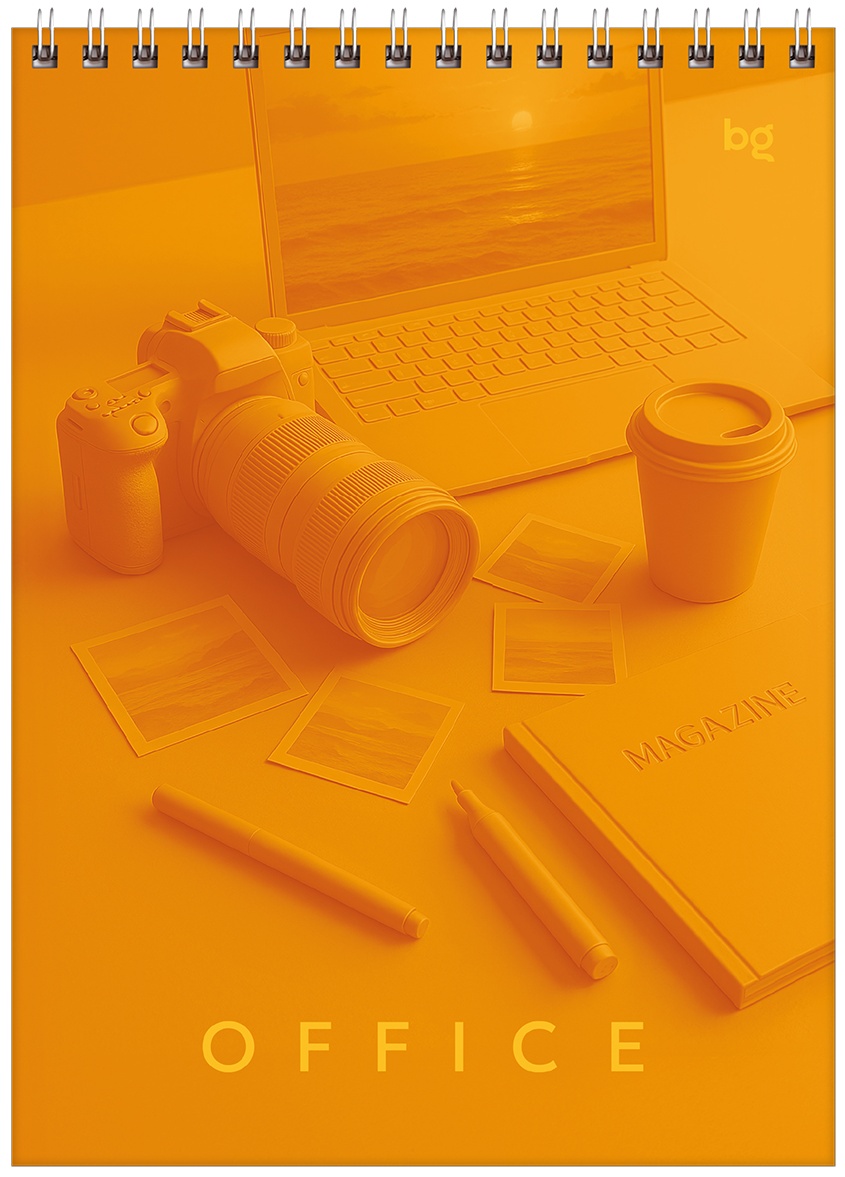 Блокнот А5 60л. на гребне BG 