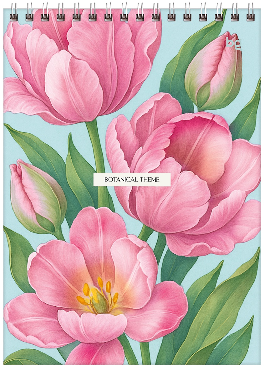 Блокнот А5 60л. на гребне BG 