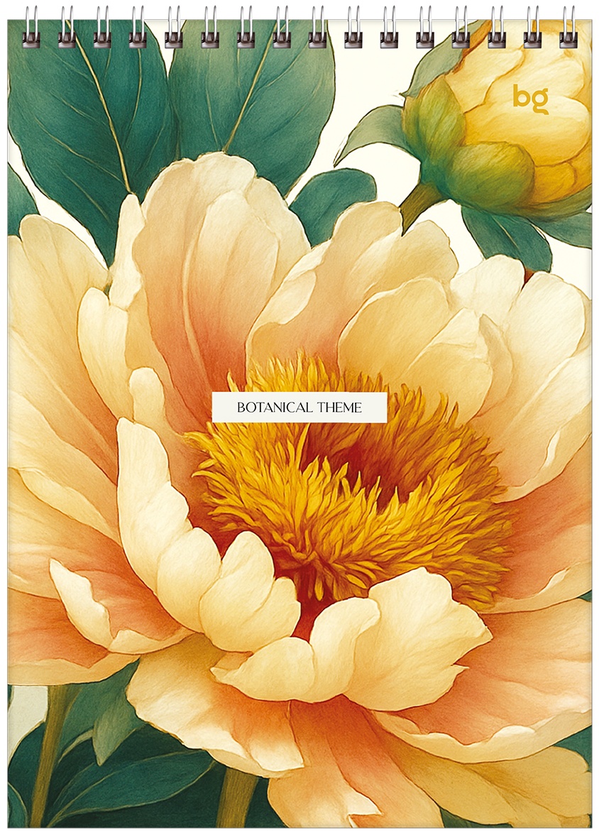 Блокнот А5 60л. на гребне BG 