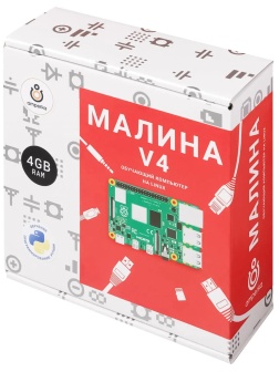 Набор образовательный Амперка Малина v4 (4 ГБ)