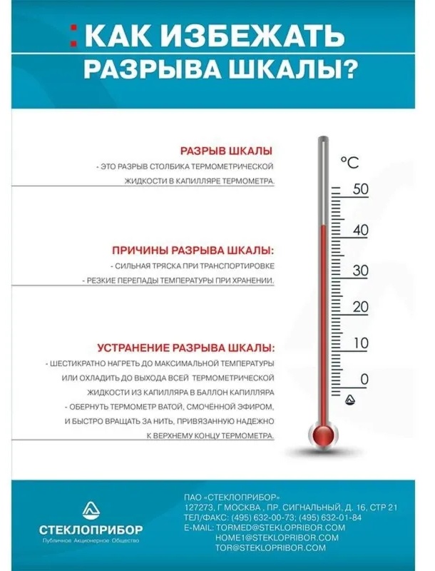 Термометр ТС-7-М1исп.6 (для холодильных камер) с поверкой РФ