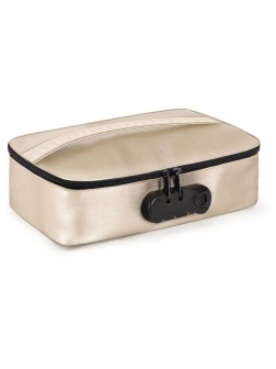 Золотистая сумочка для хранения игрушек Discreet Box