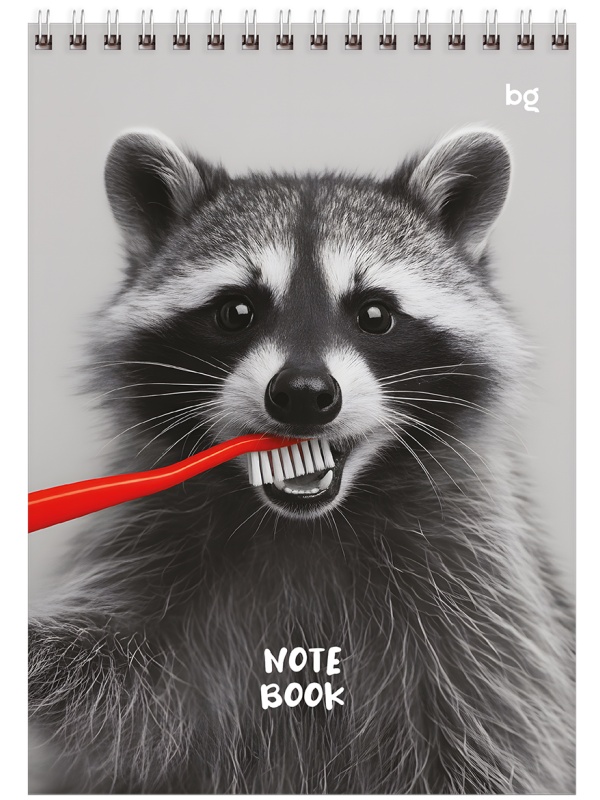 Блокнот А5 80л. на гребне BG 