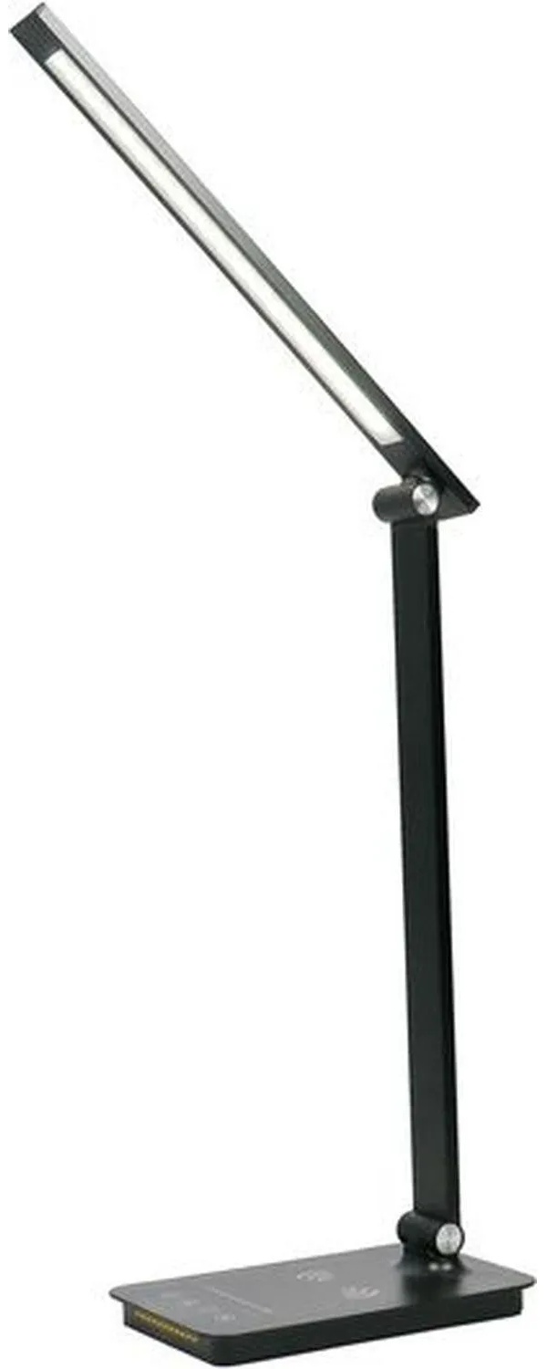 Светильник Ultraflash UF-834 C02 черн (Led настол, 8Вт, 5 ССТ, ночник, Зар)