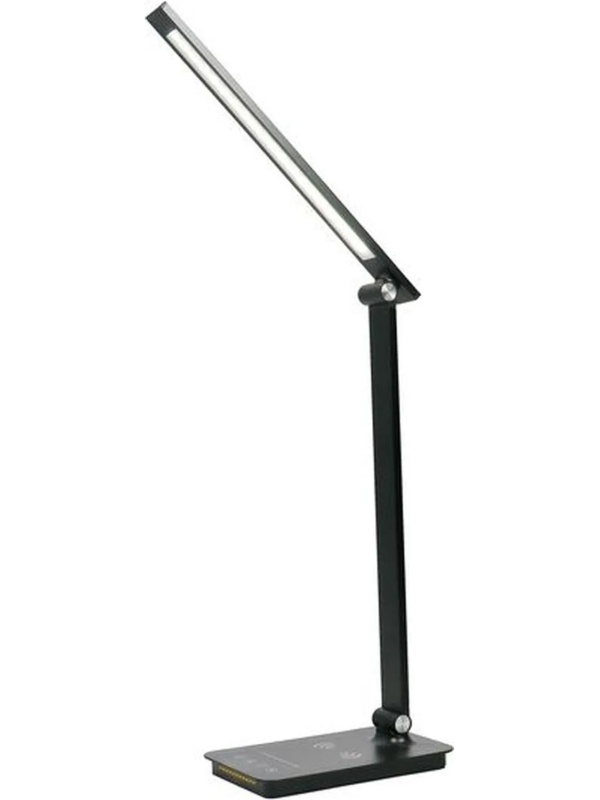 Светильник Ultraflash UF-834 C02 черн (Led настол, 8Вт, 5 ССТ, ночник, Зар)