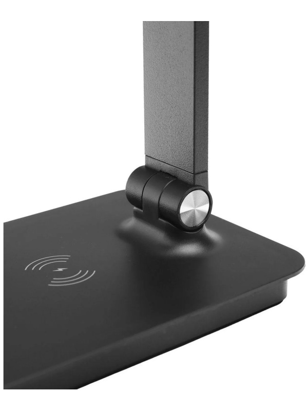 Светильник Ultraflash UF-834 C02 черн (Led настол, 8Вт, 5 ССТ, ночник, Зар)