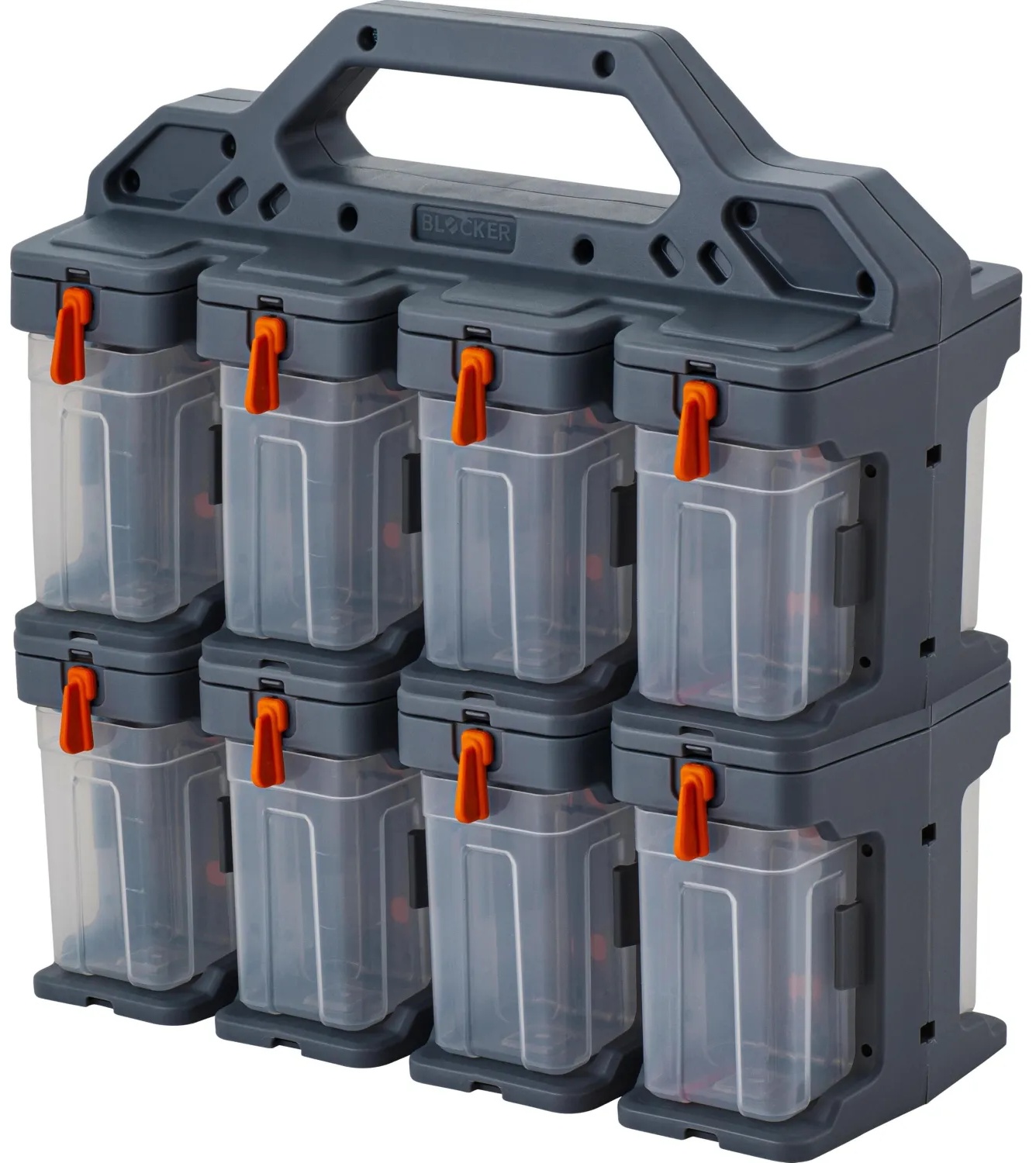 Органайзер Blocker Expert модульный, 16 модулей серо/оранж. BR395012026