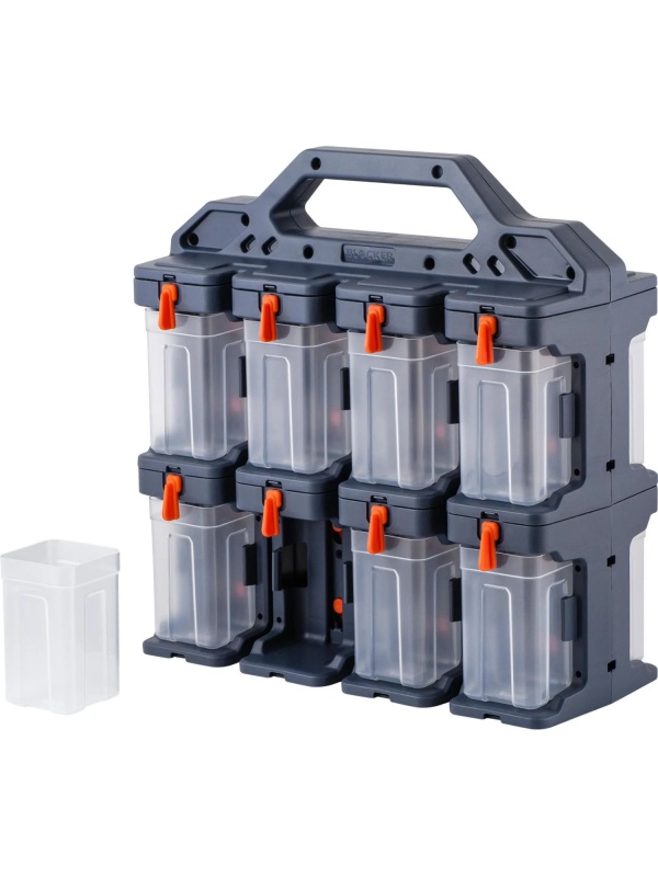 Органайзер Blocker Expert модульный, 16 модулей серо/оранж. BR395012026