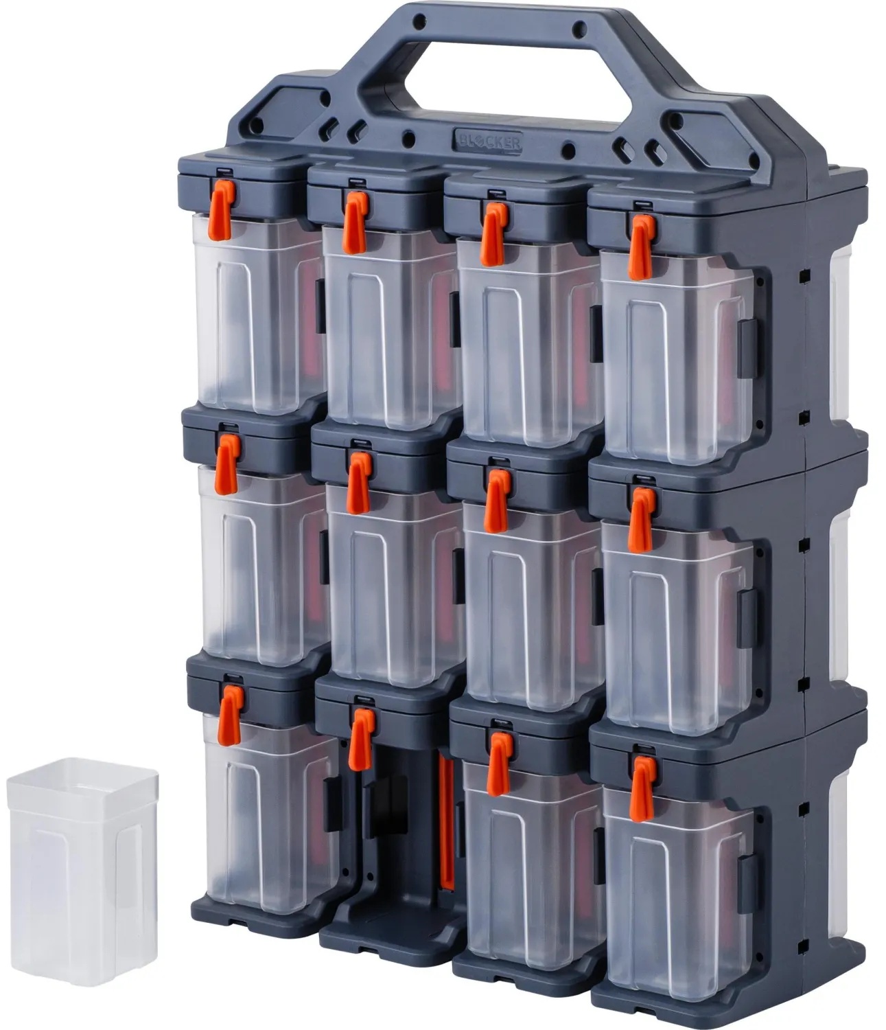 Органайзер Blocker Expert модульный, 24 модуля серо/оранж. BR395112026