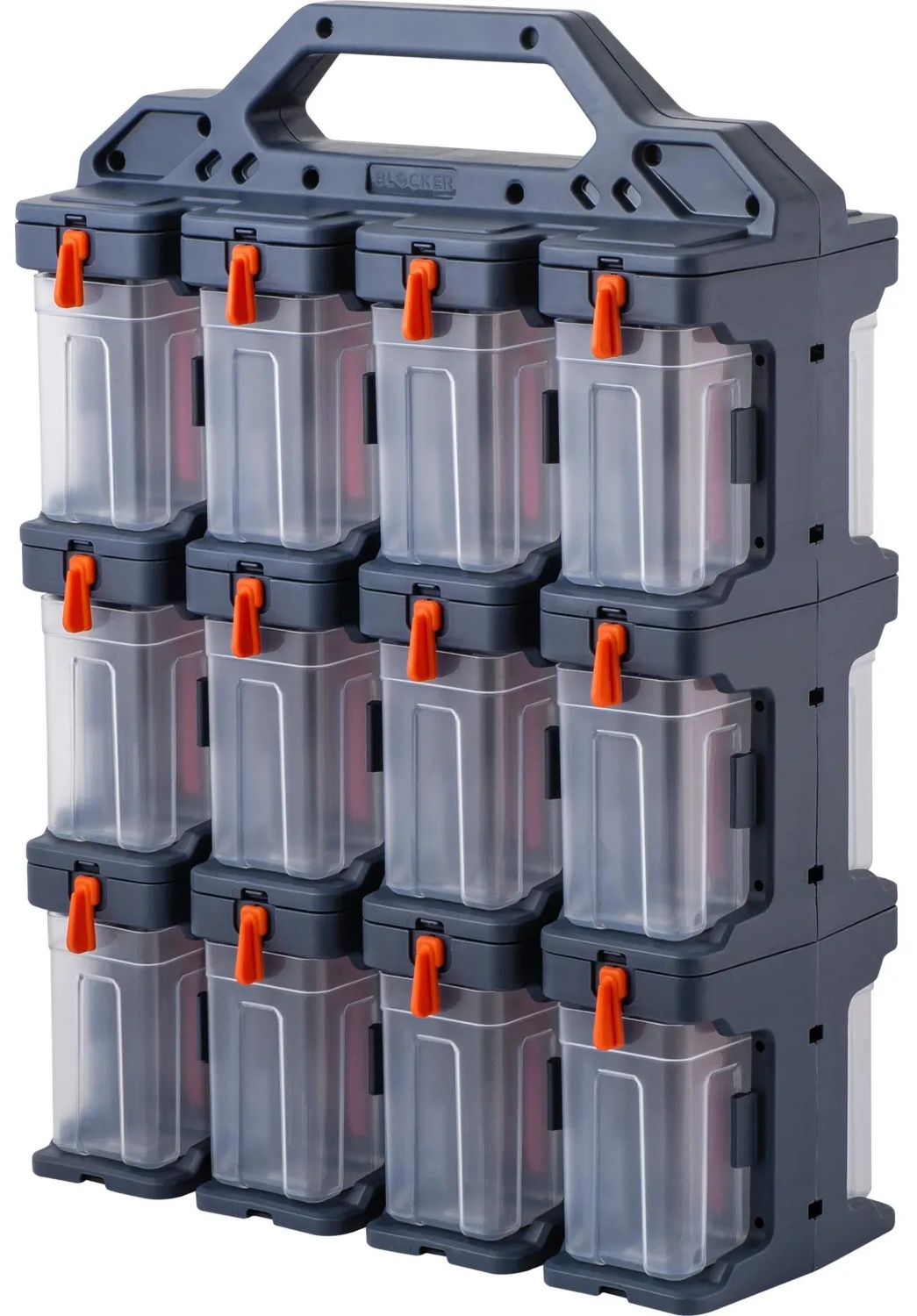 Органайзер Blocker Expert модульный, 24 модуля серо/оранж. BR395112026