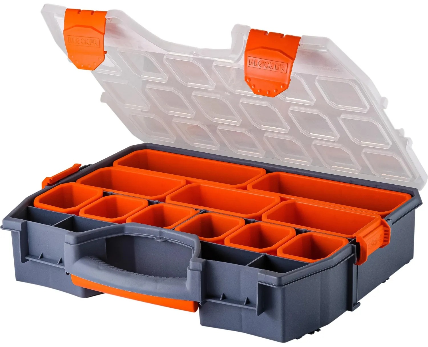 Органайзер Boombox 18/46 см серо-свинцовый/оранжевый BR3772СРСВЦОР