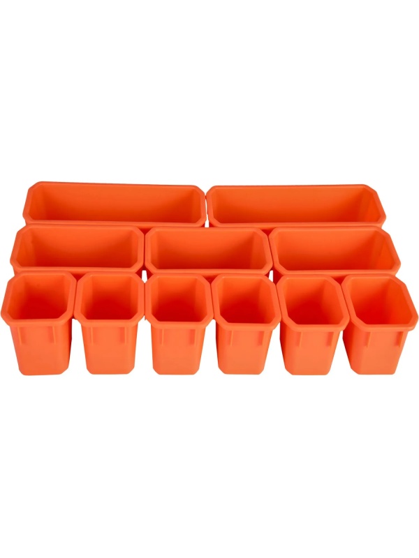 Органайзер Boombox 18/46 см серо-свинцовый/оранжевый BR3772СРСВЦОР