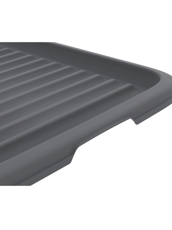 Лоток ET_Лоток для обуви Стиль 710x390x21мм,графит,арт.АП 361