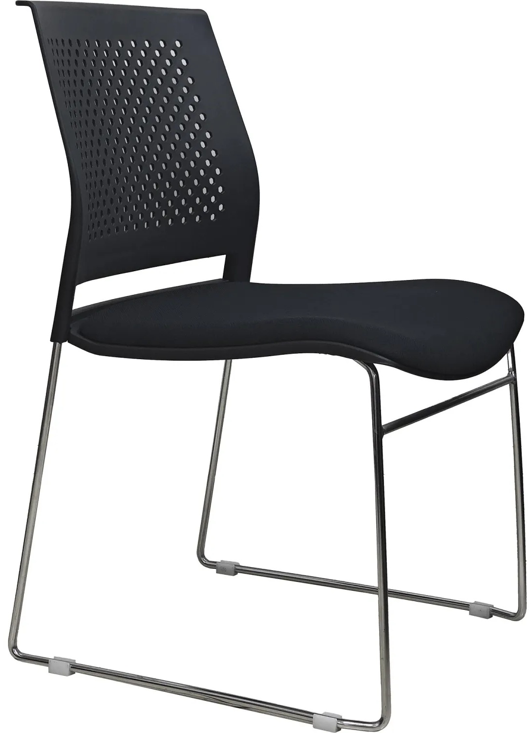 Стул EV_Everprof Neo A Chrome черный пластик/ткань