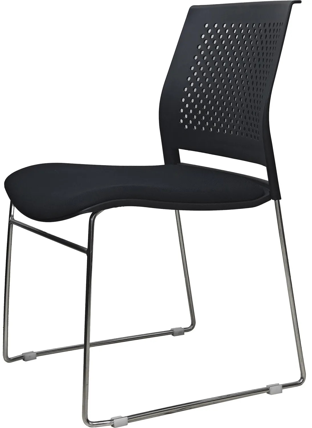 Стул EV_Everprof Neo A Chrome черный пластик/ткань