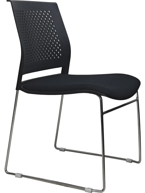 Стул EV_Everprof Neo A Chrome черный пластик/ткань