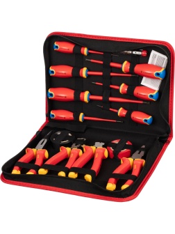 Набор диэлектрических инструментов Topfort 14 предметов (VDE 583114)