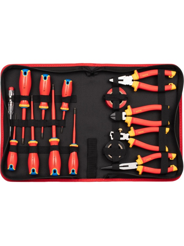 Набор диэлектрических инструментов Topfort 14 предметов (VDE 583114)