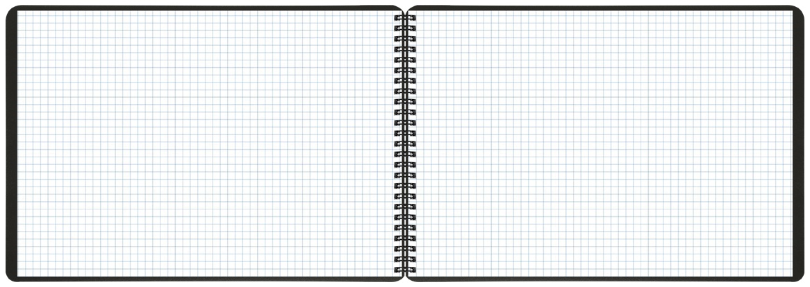 Блокнот А4 80л. на гребне BG 