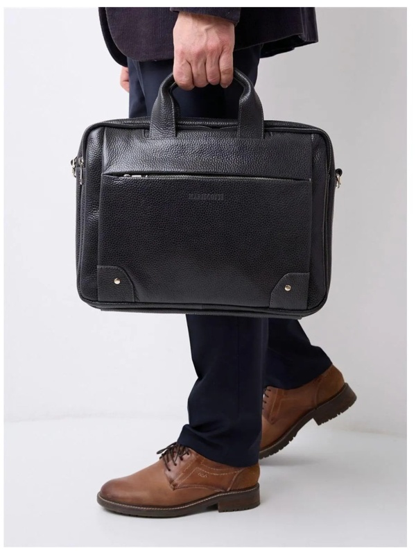 Сумка муж д/док-тов 380x290x90/100 Franchesco Mariscotti 2-1060кFM1 неаполь